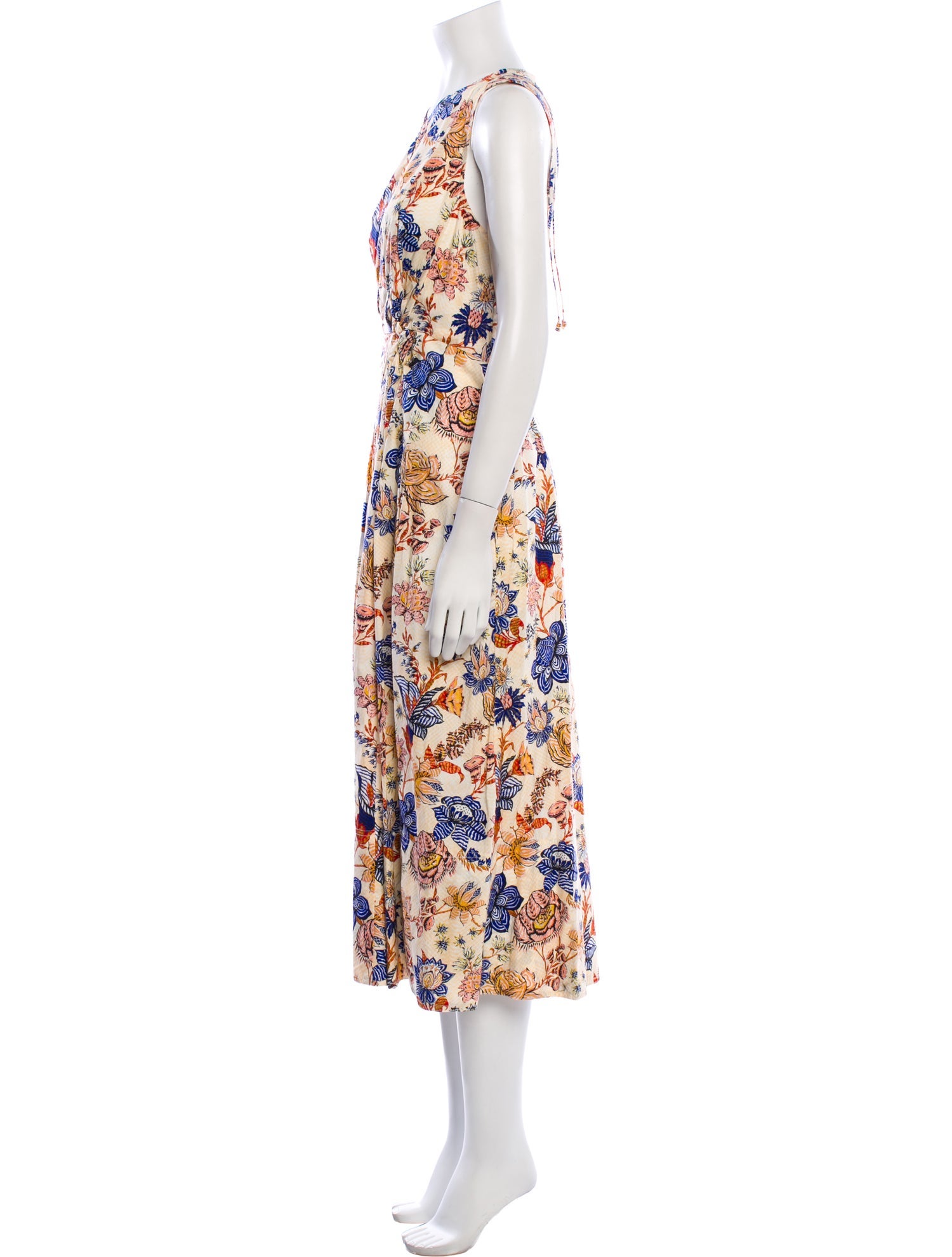 Ulla Johnson Floral Print Long Dress