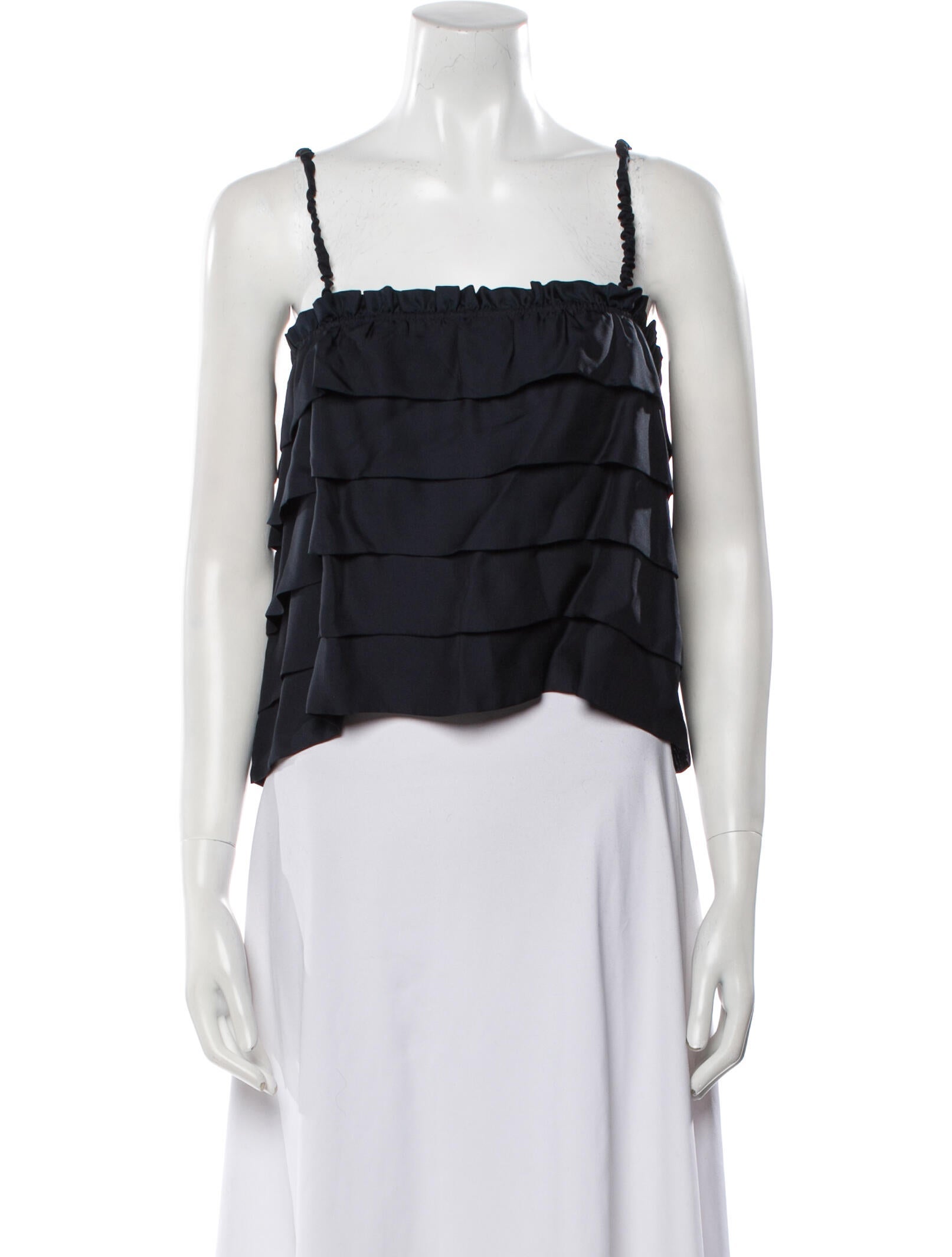 Ulla Johnson Square Neckline Sleeveless Crop Top w/ Tags