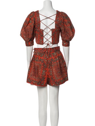Ulla Johnson Printed Short Set