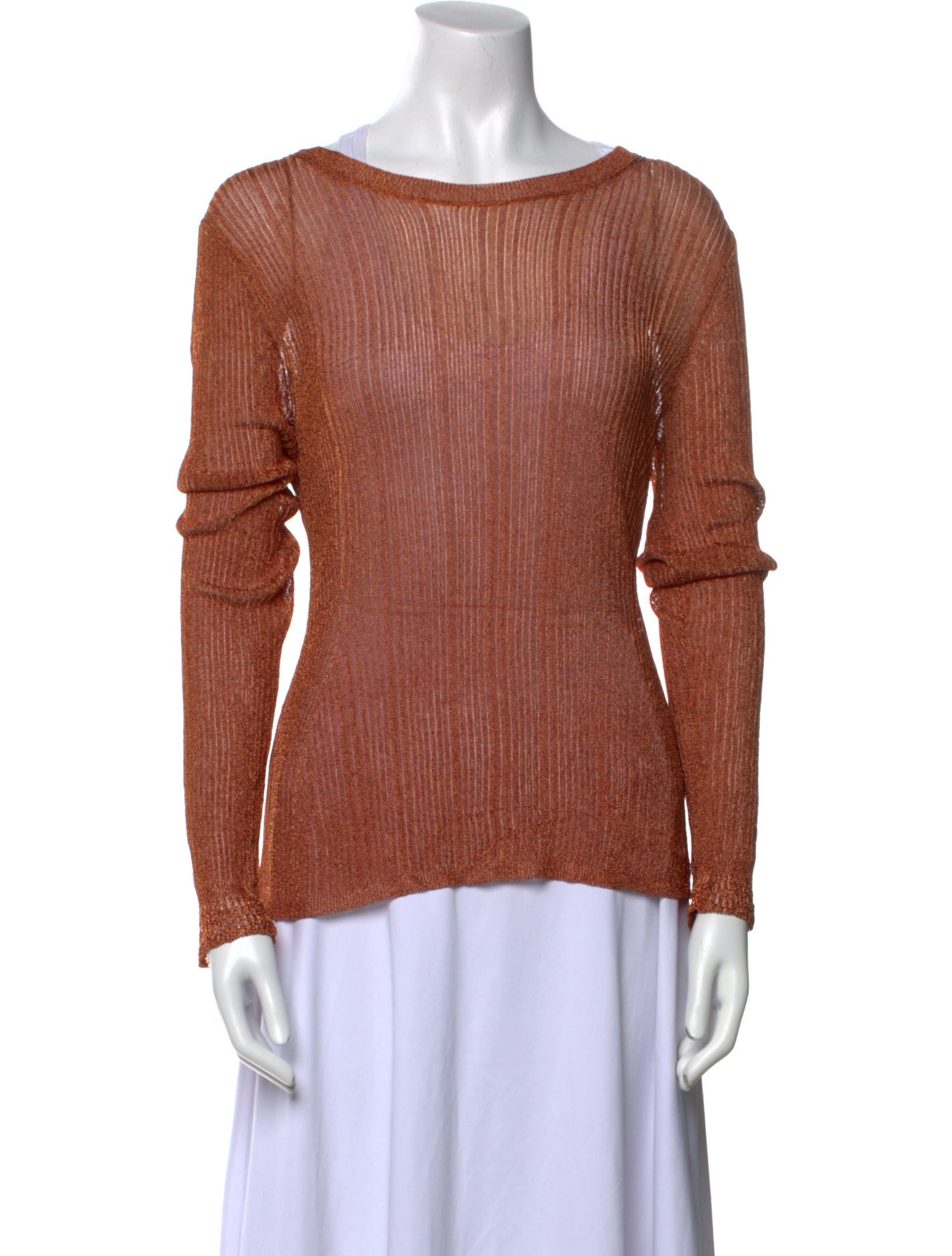 Ulla Johnson Bateau Neckline Long Sleeve Top