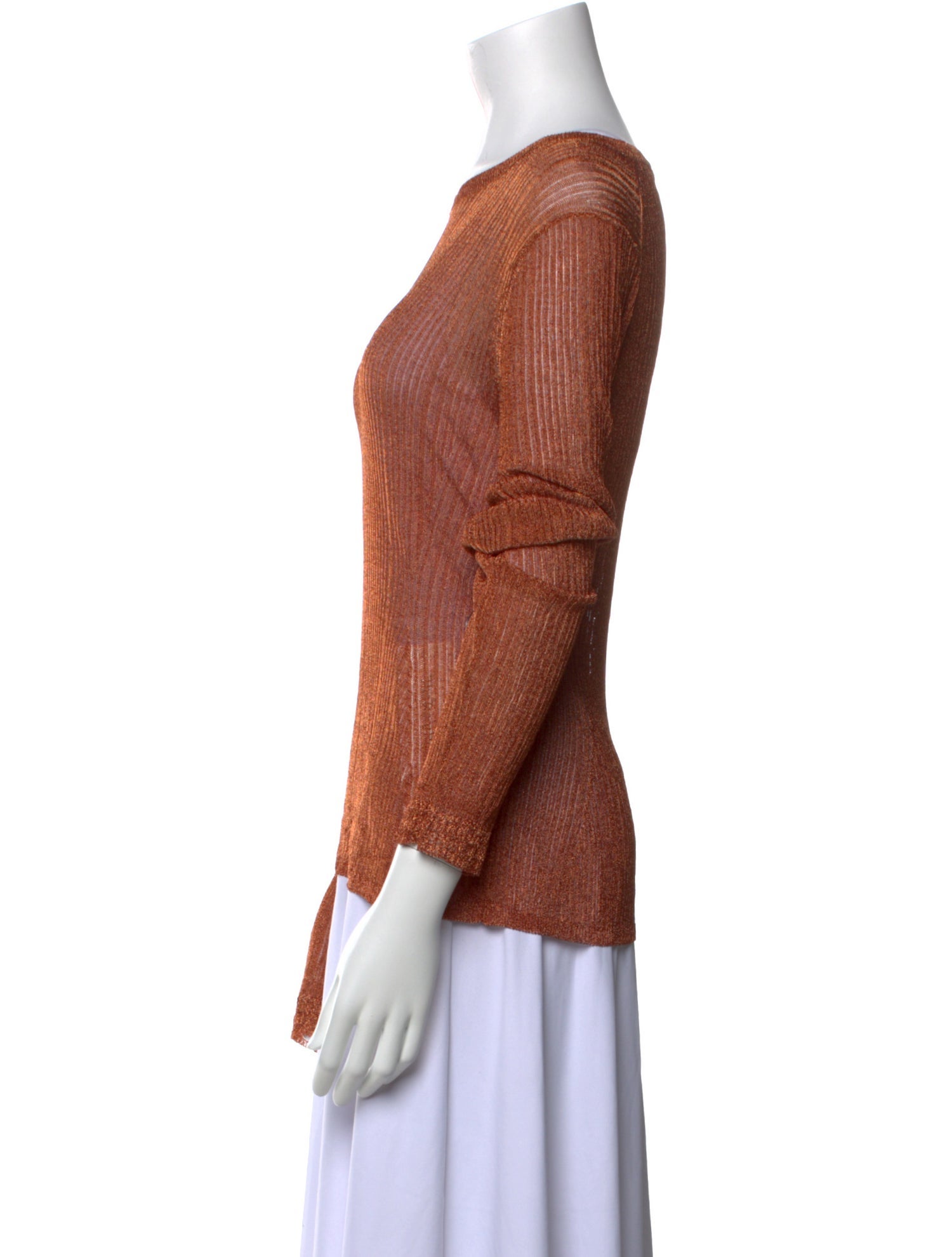 Ulla Johnson Bateau Neckline Long Sleeve Top