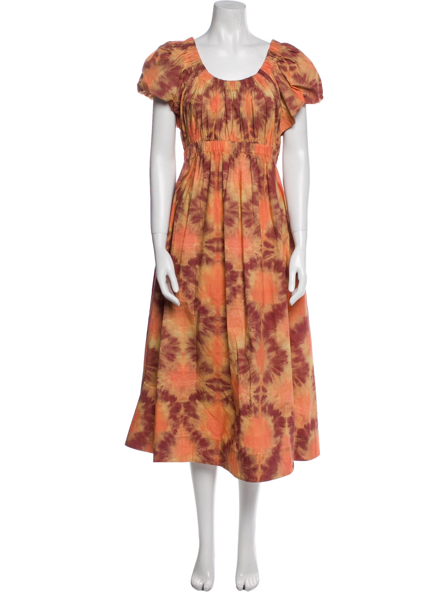 Ulla Johnson Tie-Dye Print Long Dress