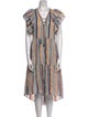 Ulla Johnson Striped Long Dress