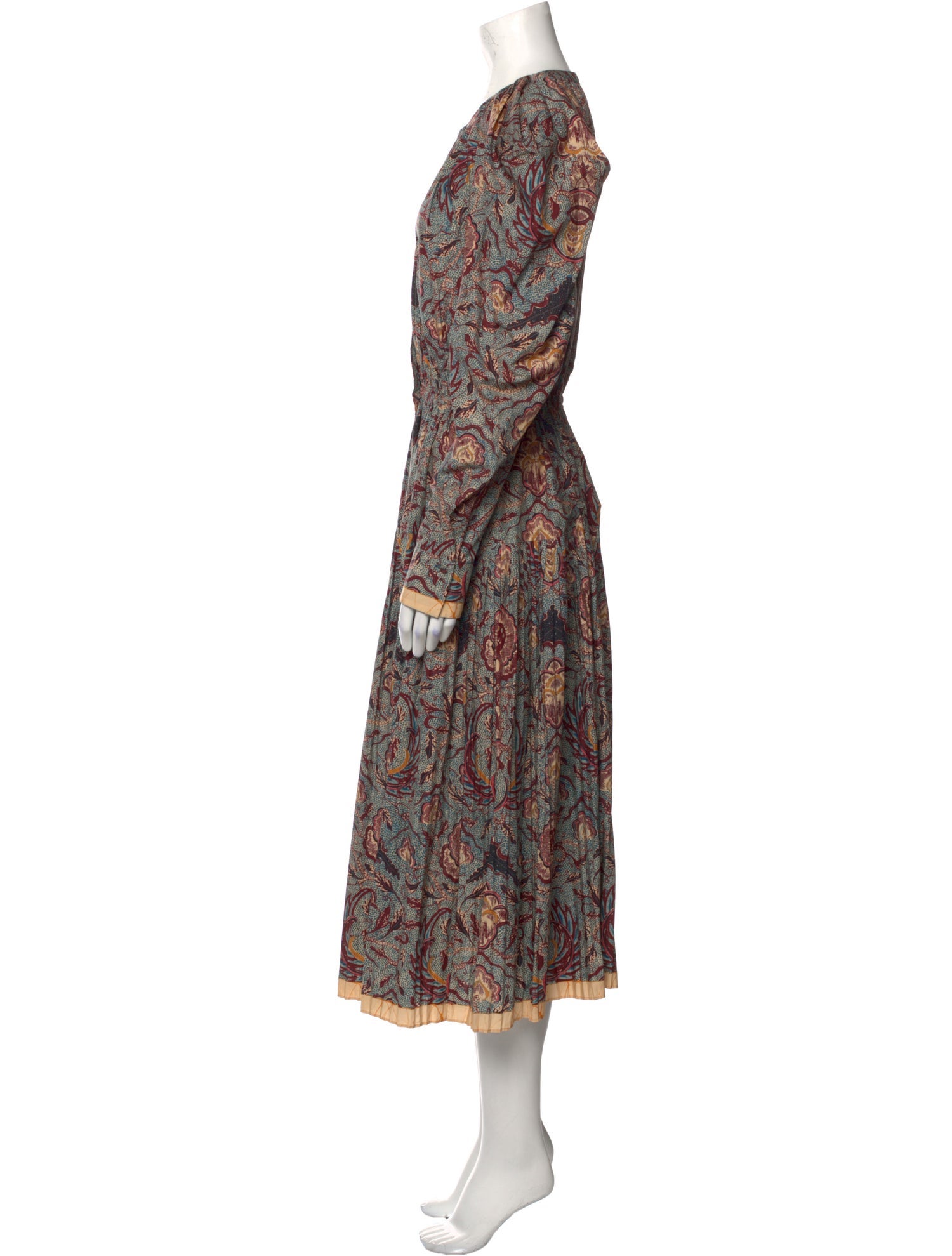 Ulla Johnson Paisley Print Long Dress