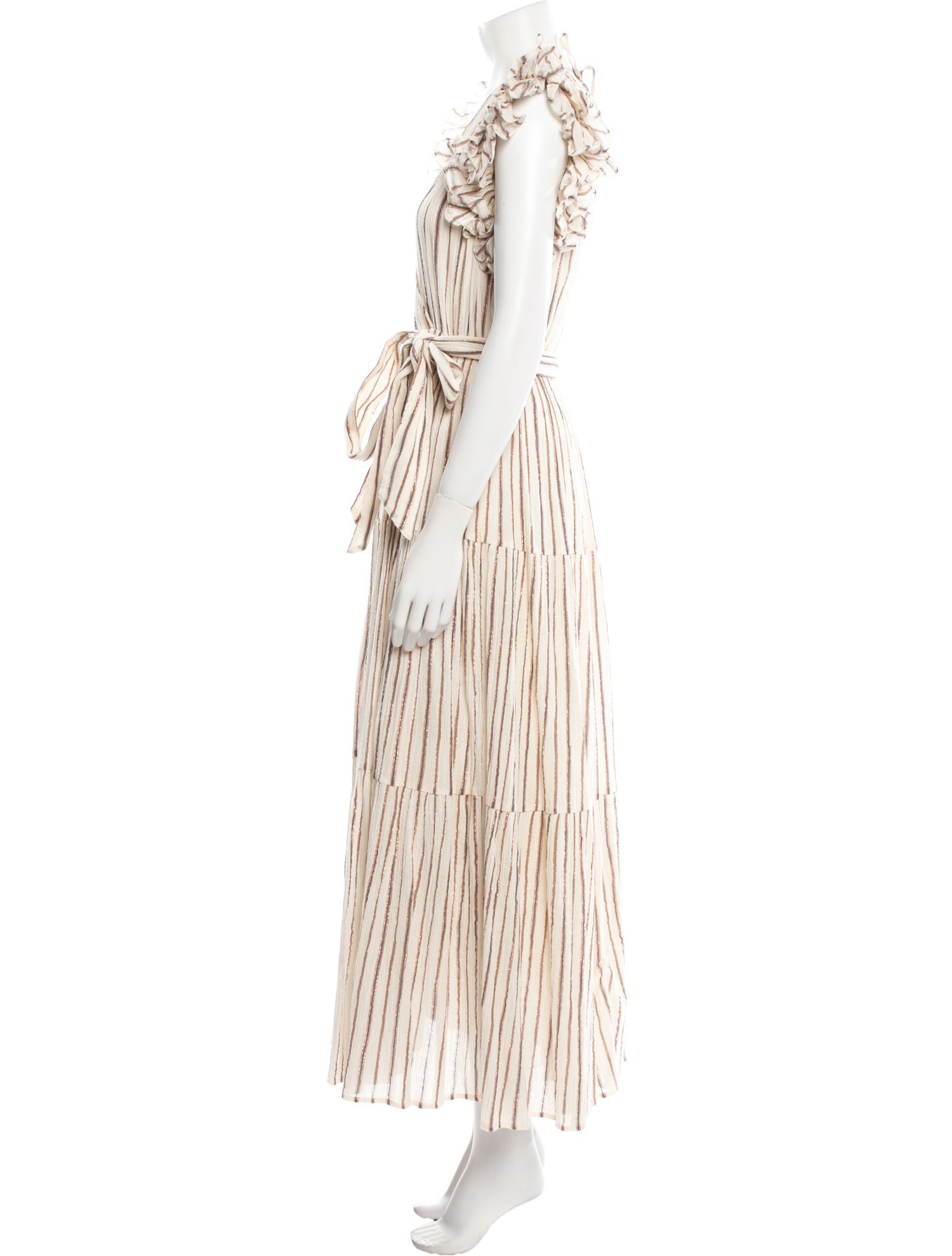 Ulla Johnson Striped Long Dress