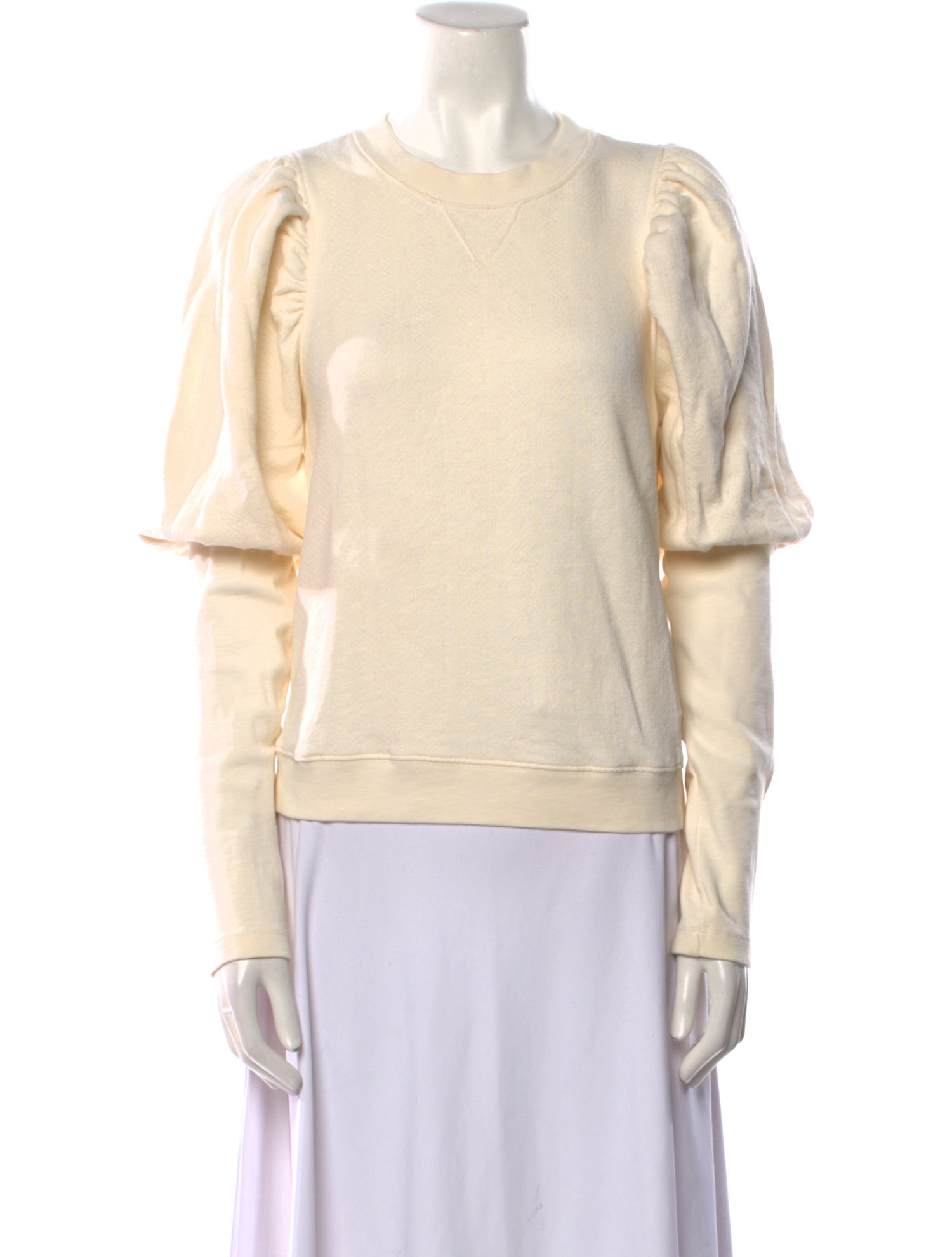 Ulla Johnson Crew Neck Long Sleeve Sweatshirt