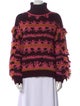 Ulla Johnson Printed Turtleneck Sweater