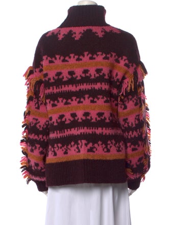 Ulla Johnson Printed Turtleneck Sweater