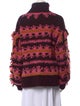 Ulla Johnson Printed Turtleneck Sweater
