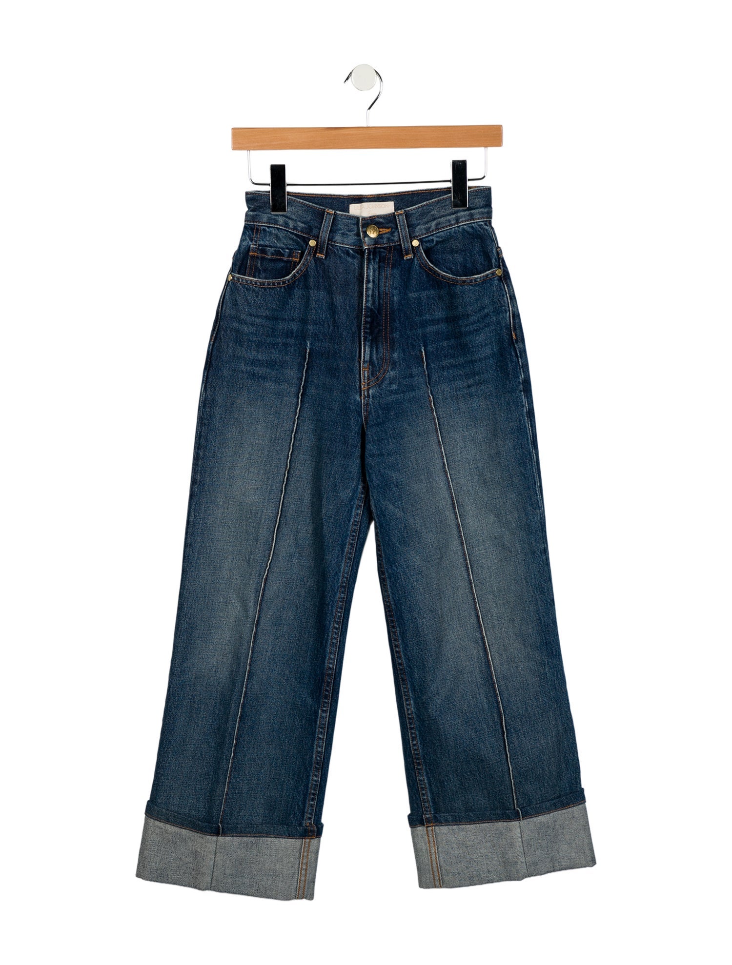Ulla Johnson High-Rise Wide Leg Jeans