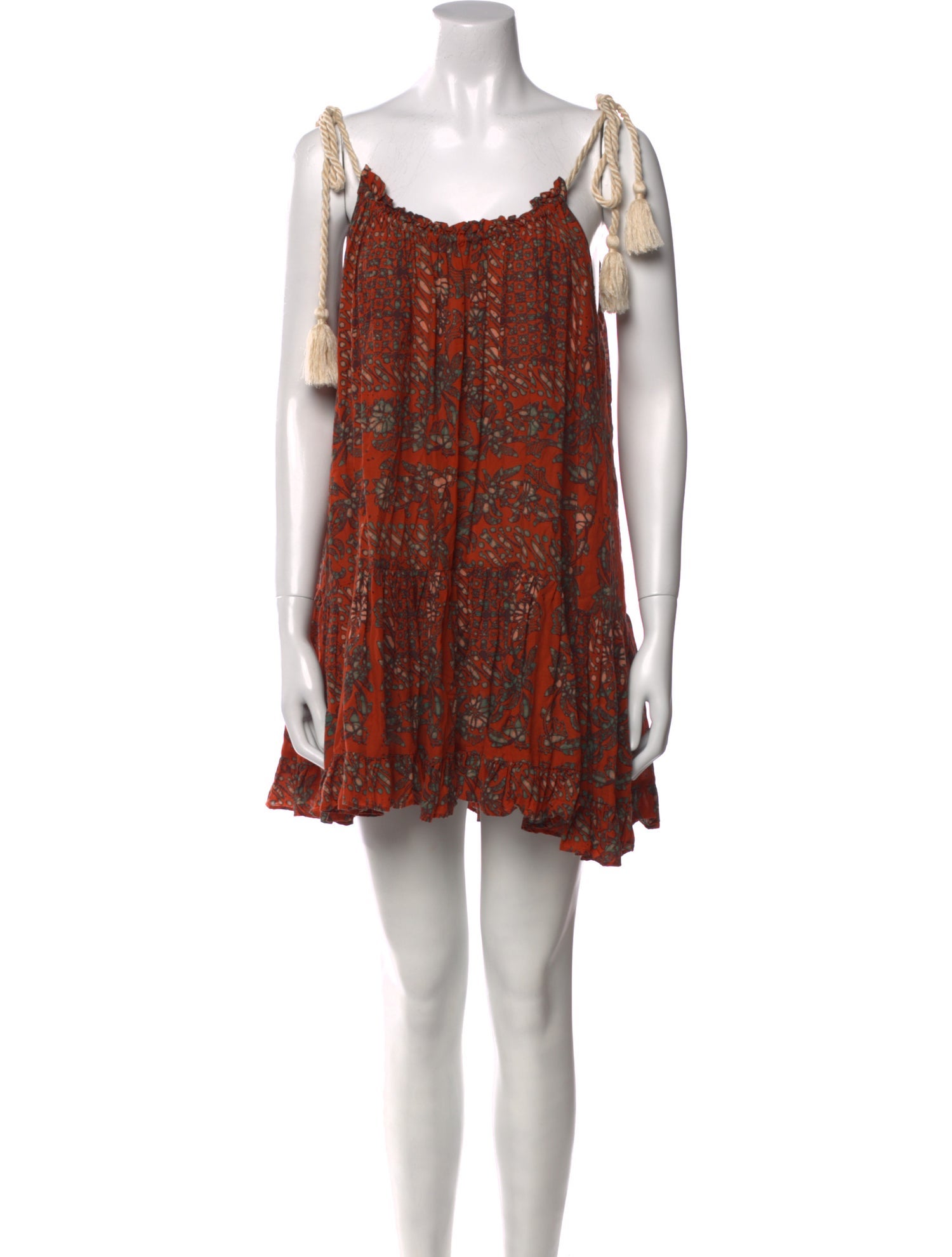 Ulla Johnson Floral Print Mini Dress