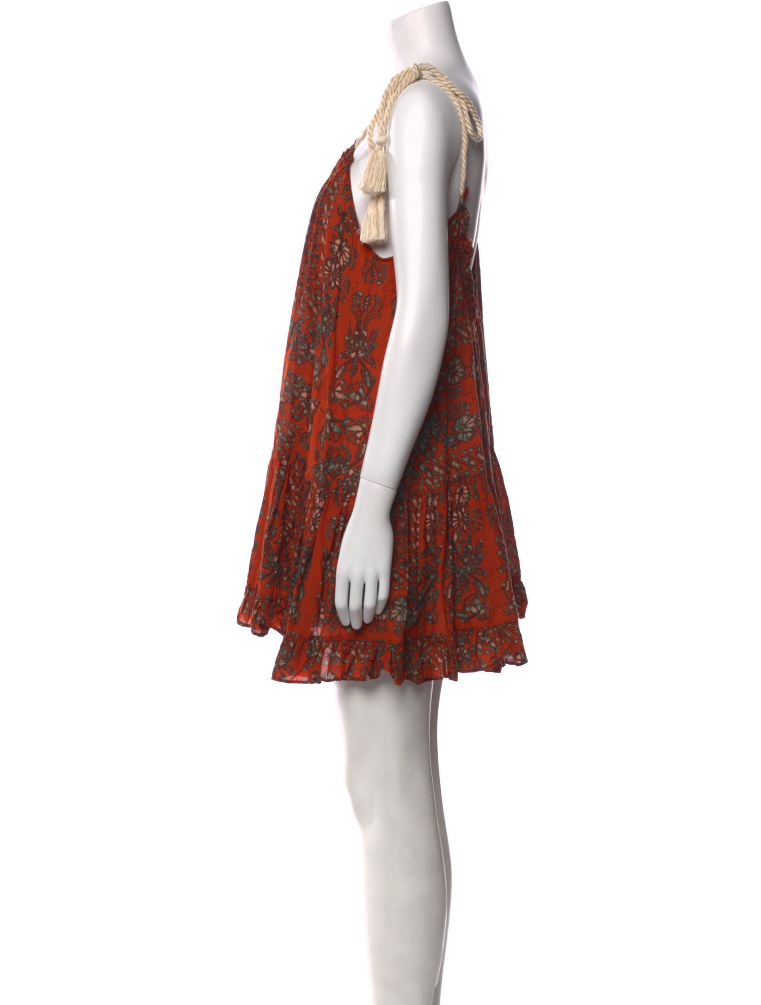 Ulla Johnson Floral Print Mini Dress