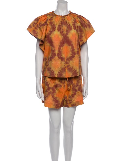 Ulla Johnson Tie-Dye Print Short Set