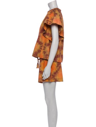 Ulla Johnson Tie-Dye Print Short Set