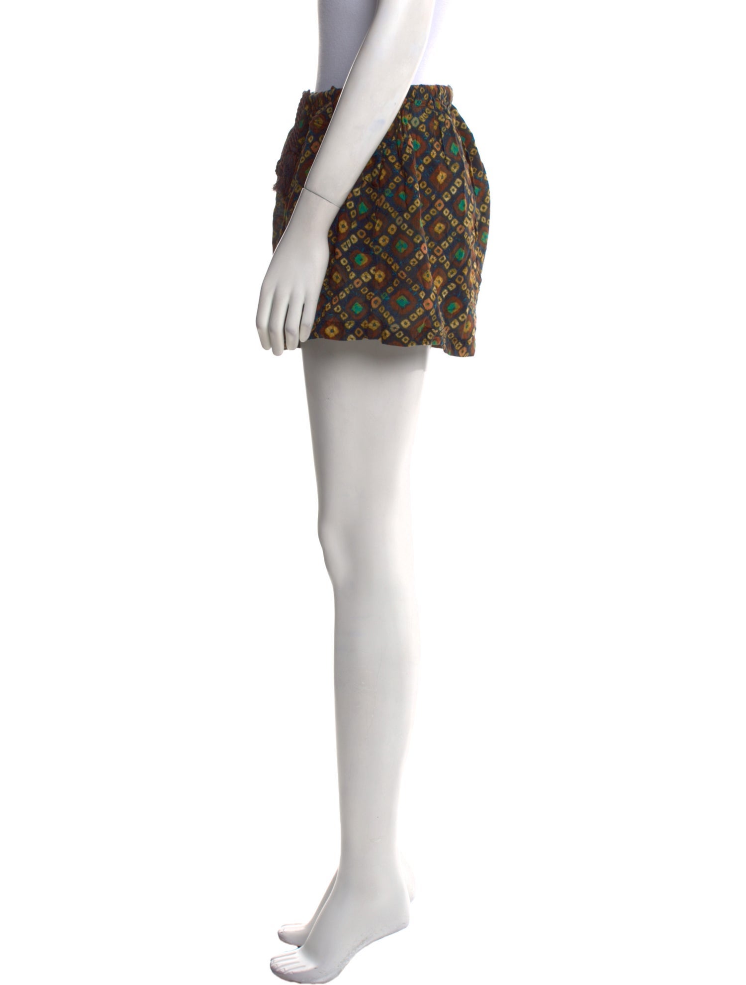 Ulla Johnson Printed Mini Shorts