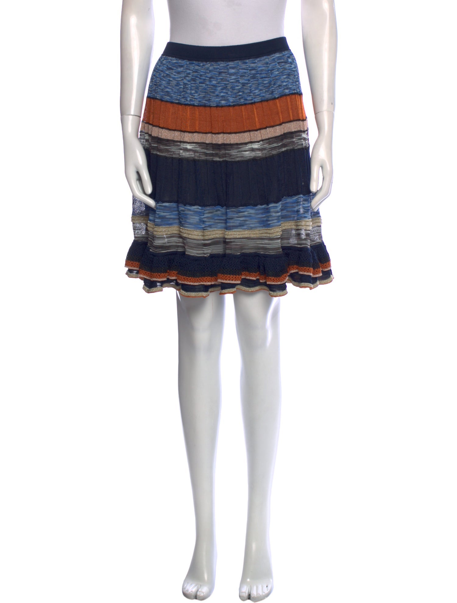 Ulla Johnson Striped Mini Skirt