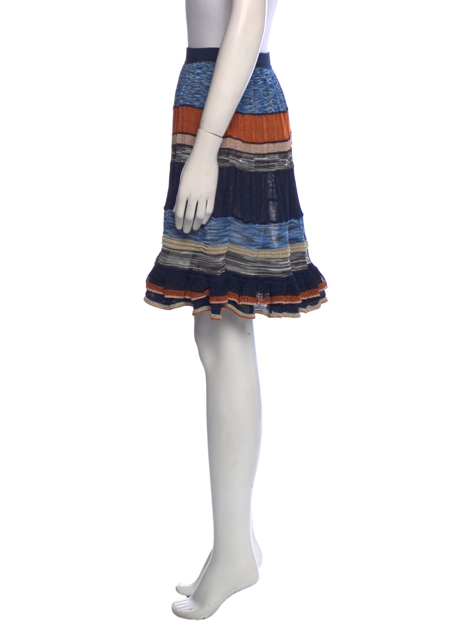 Ulla Johnson Striped Mini Skirt