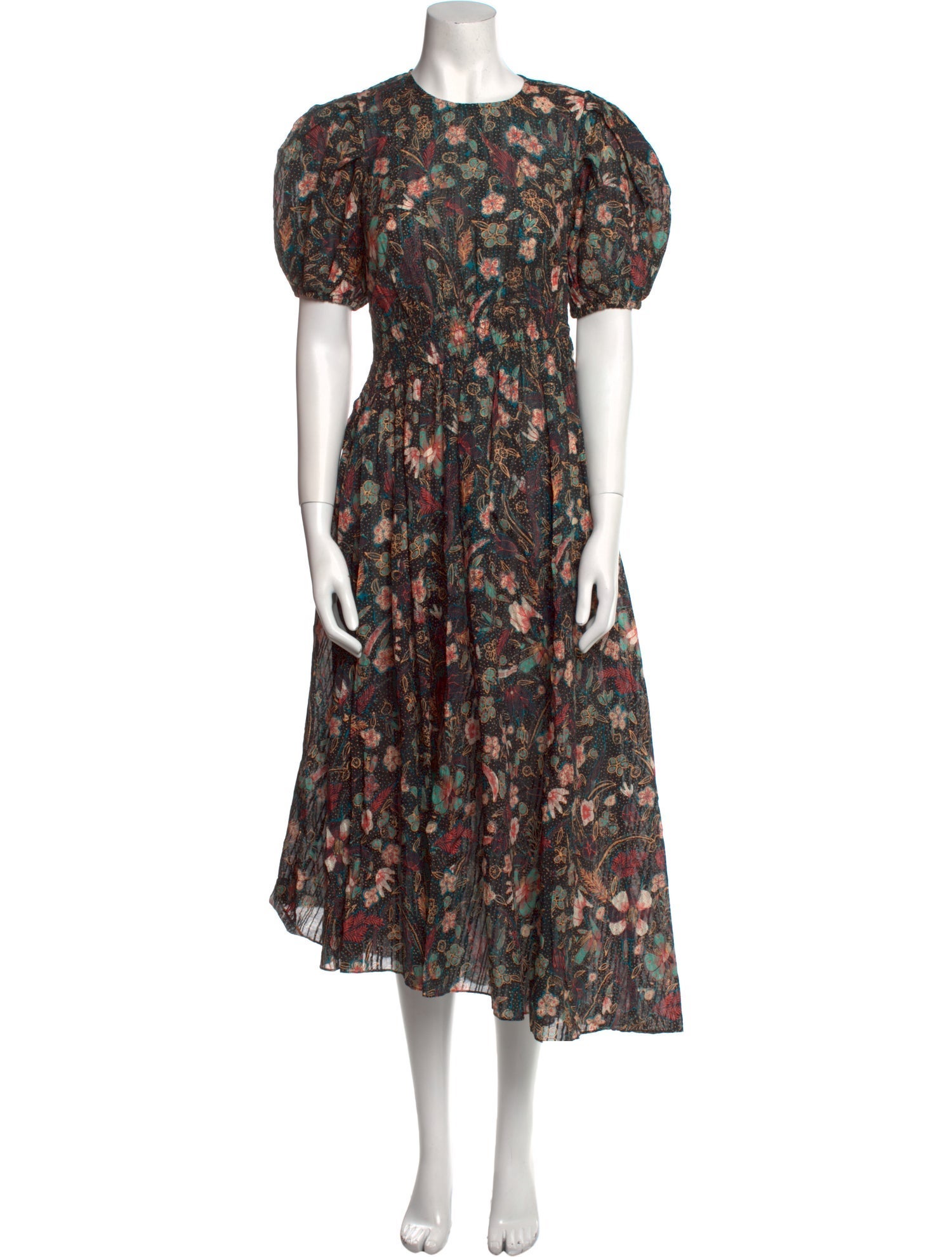 Ulla Johnson Floral Print Long Dress w/ Tags