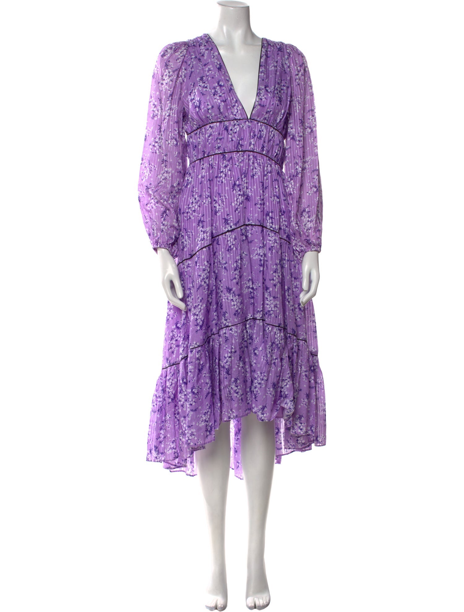 Ulla Johnson Floral Print Long Dress w/ Tags