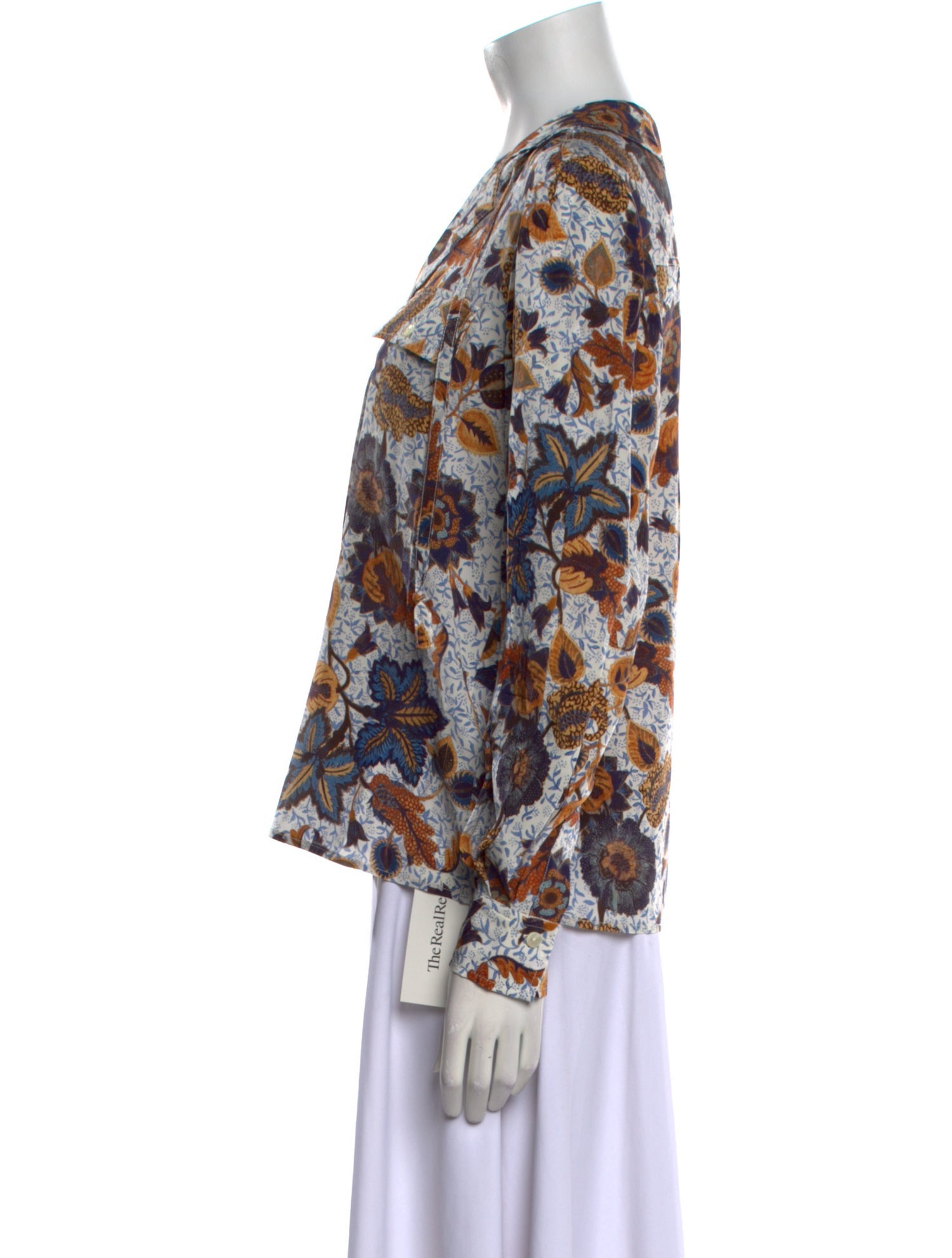 Ulla Johnson Silk Printed Blouse