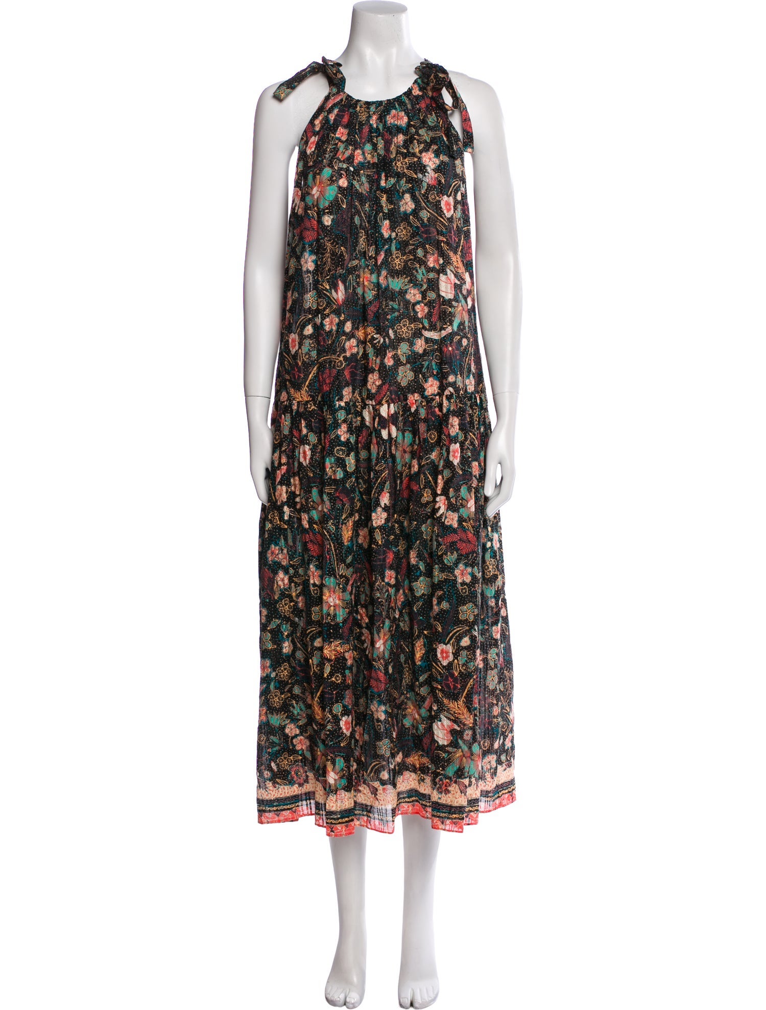 Ulla Johnson Floral Print Long Dress