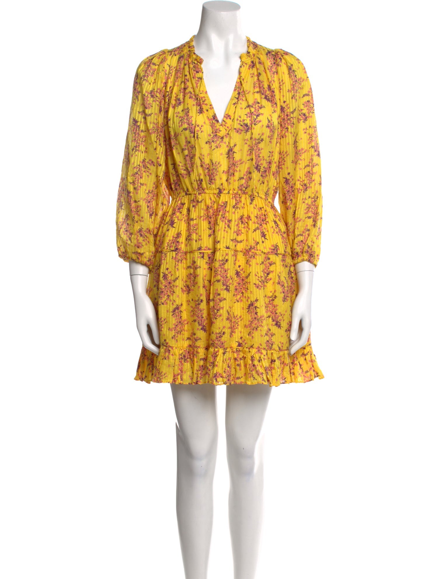 Ulla Johnson Floral Print Mini Dress