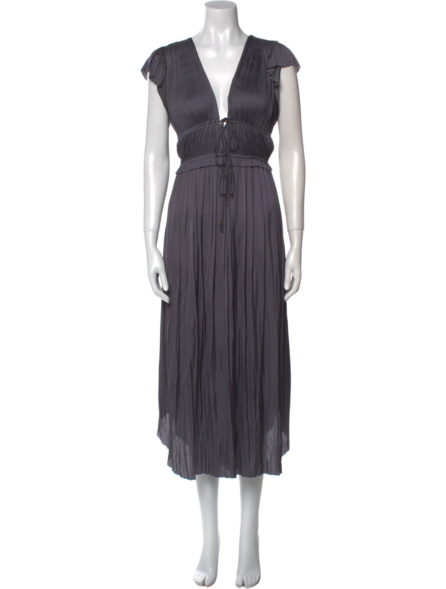 Ulla Johnson V-Neck Long Dress