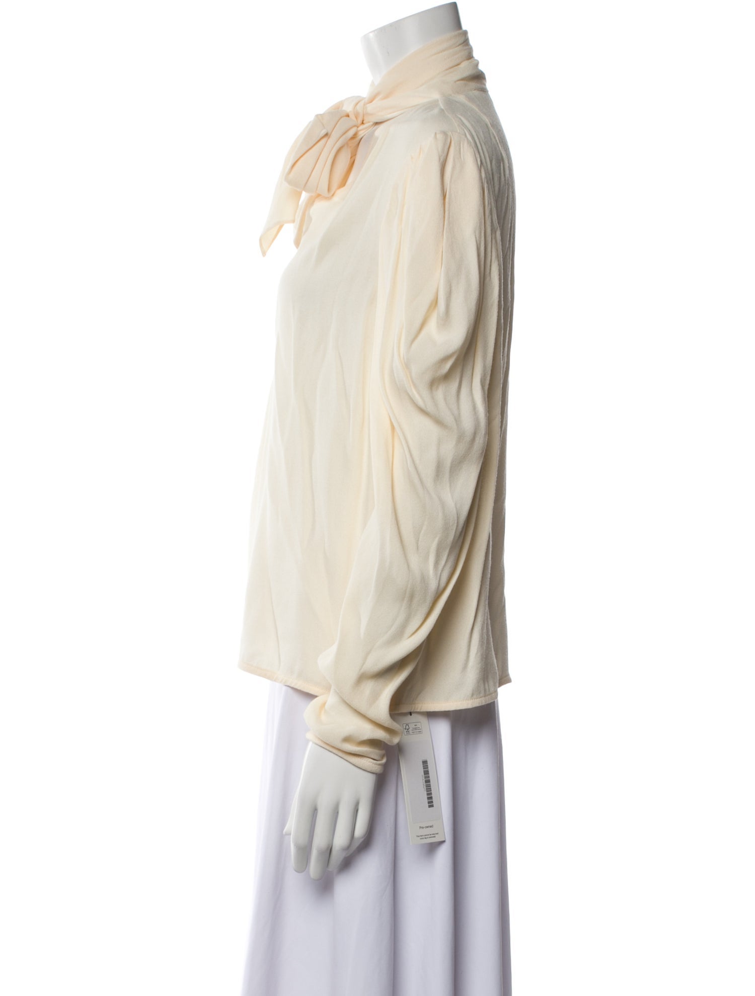 Ulla Johnson Mock Neck Long Sleeve Blouse