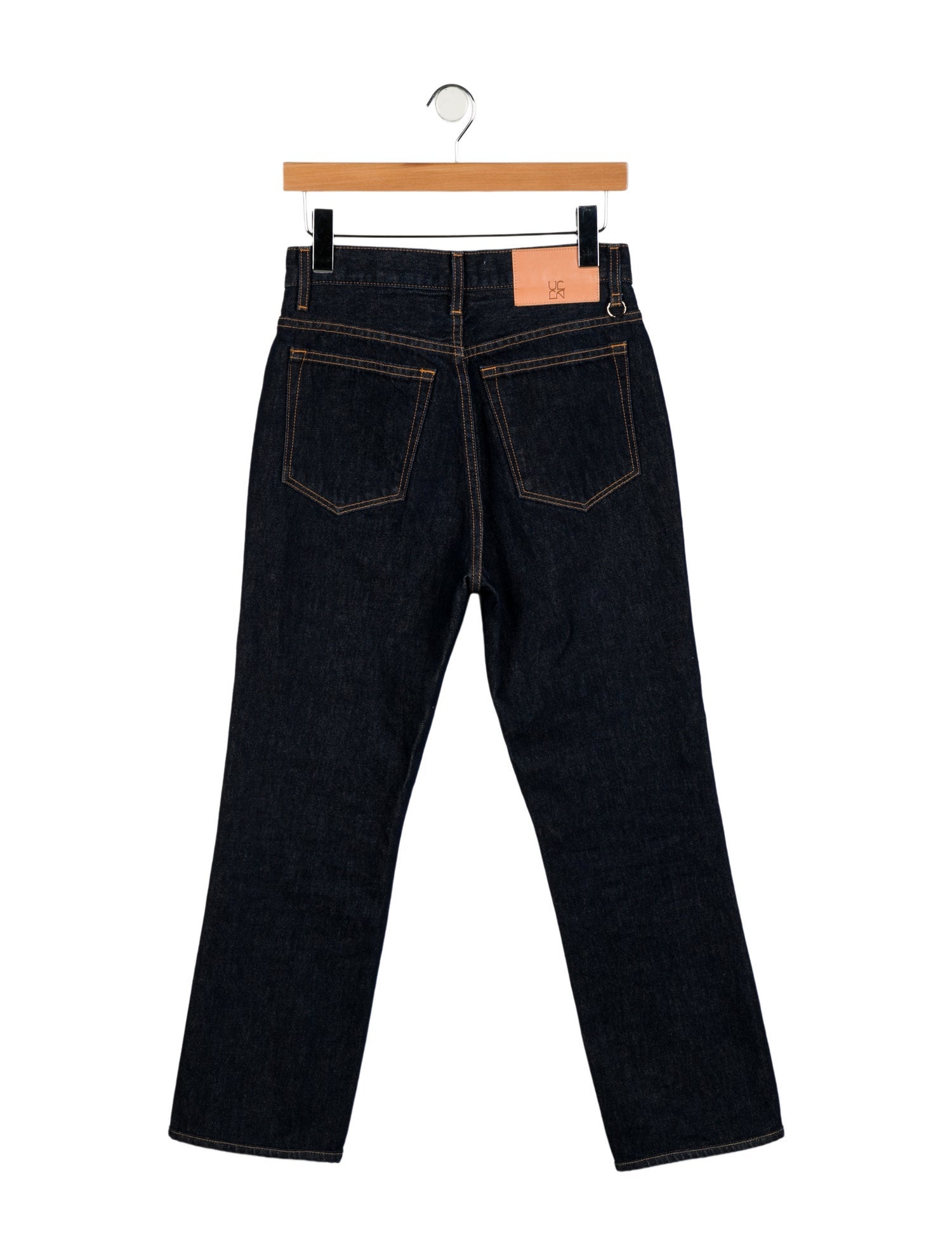 Ulla Johnson High-Rise Straight Leg Jeans