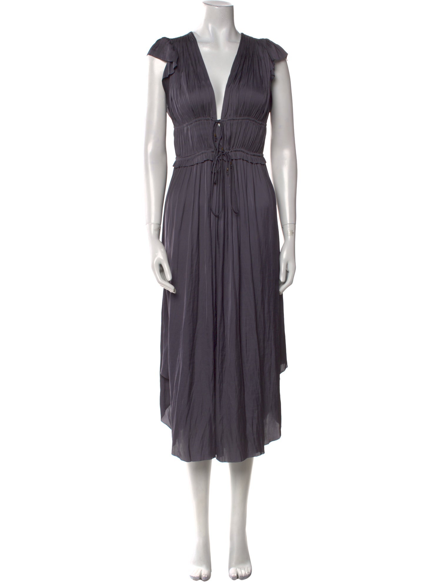 Ulla Johnson V-Neck Long Dress