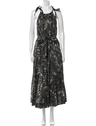 Ulla Johnson Printed Long Dress