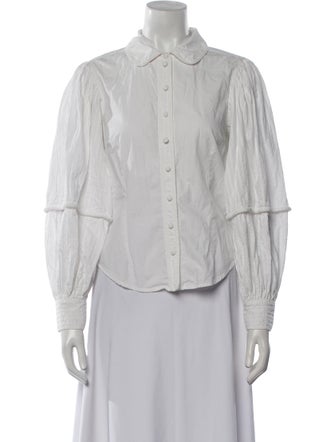 Ulla Johnson Long Sleeve Button-Up Top