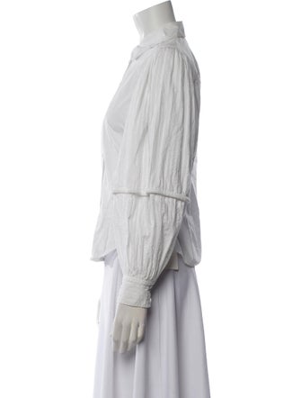 Ulla Johnson Long Sleeve Button-Up Top