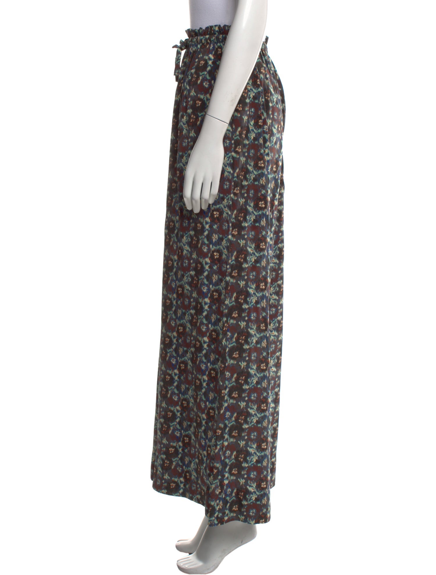 Ulla Johnson Silk Wide Leg Pants