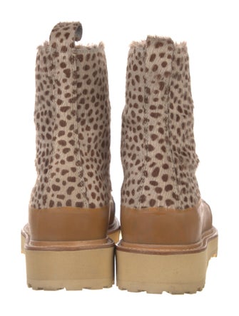 Ulla Johnson Ponyhair Combat Boots