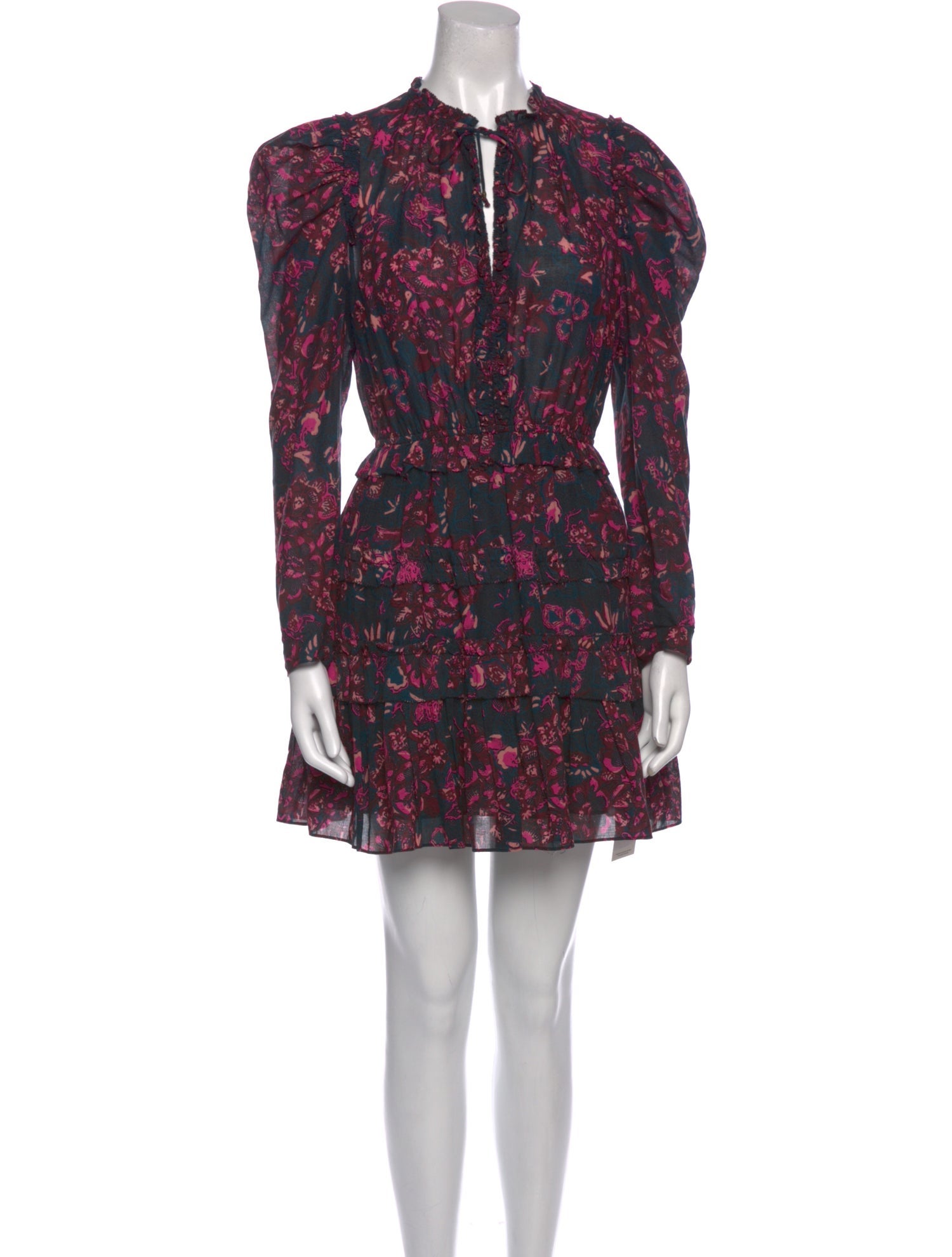 Ulla Johnson Floral Print Mini Dress
