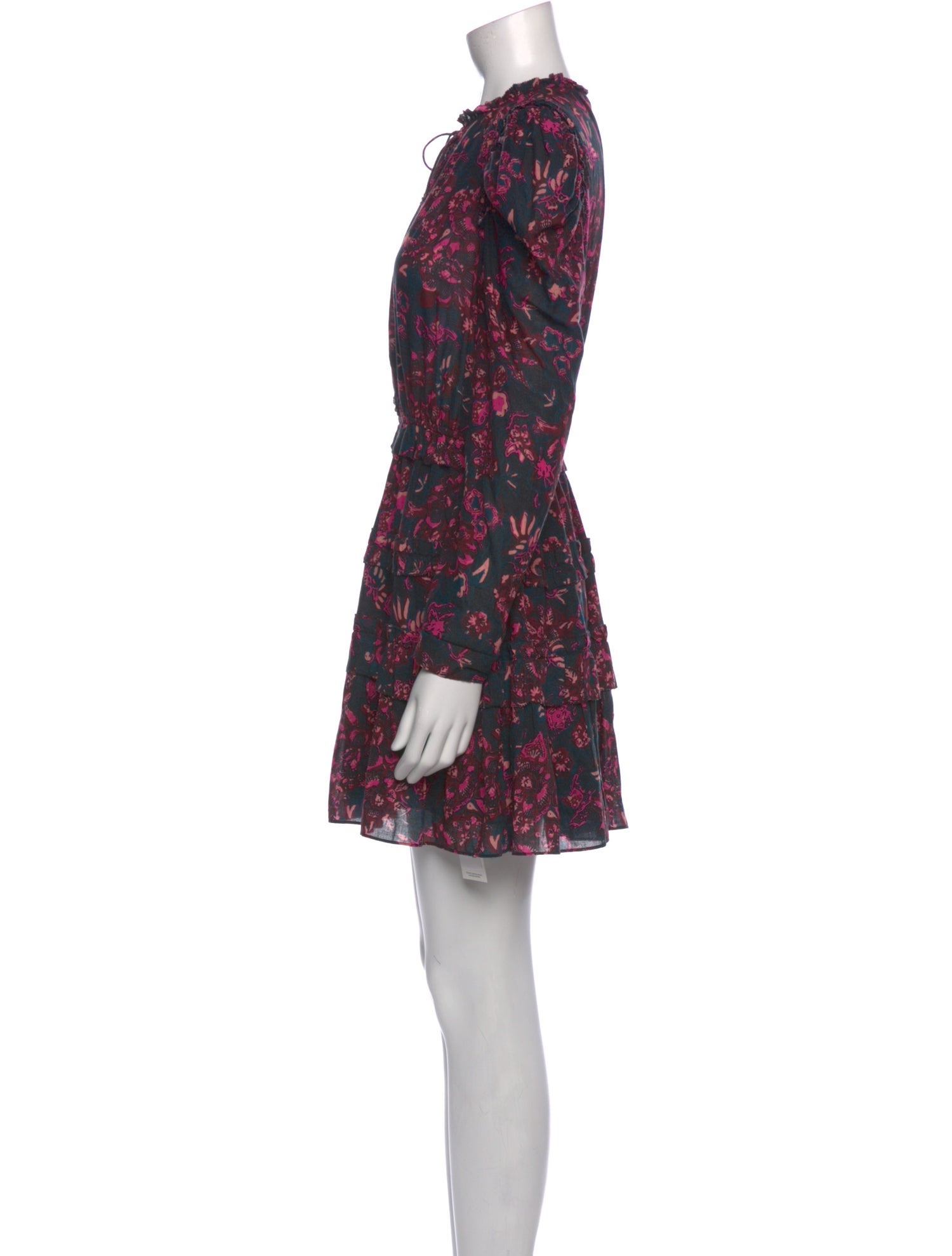 Ulla Johnson Floral Print Mini Dress