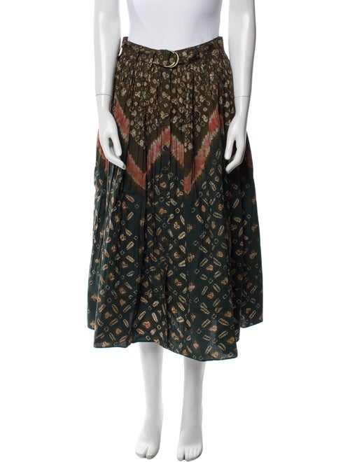 Ulla Johnson Printed Midi Length Skirt