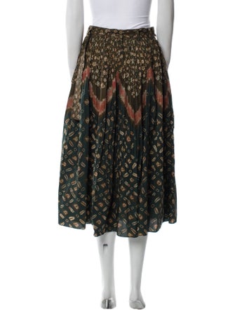 Ulla Johnson Printed Midi Length Skirt