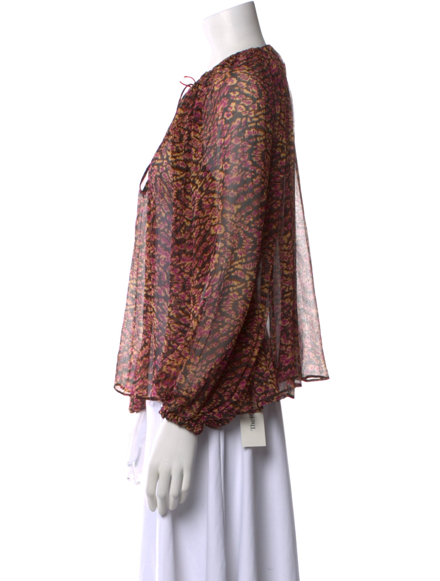 Ulla Johnson Silk Printed Blouse