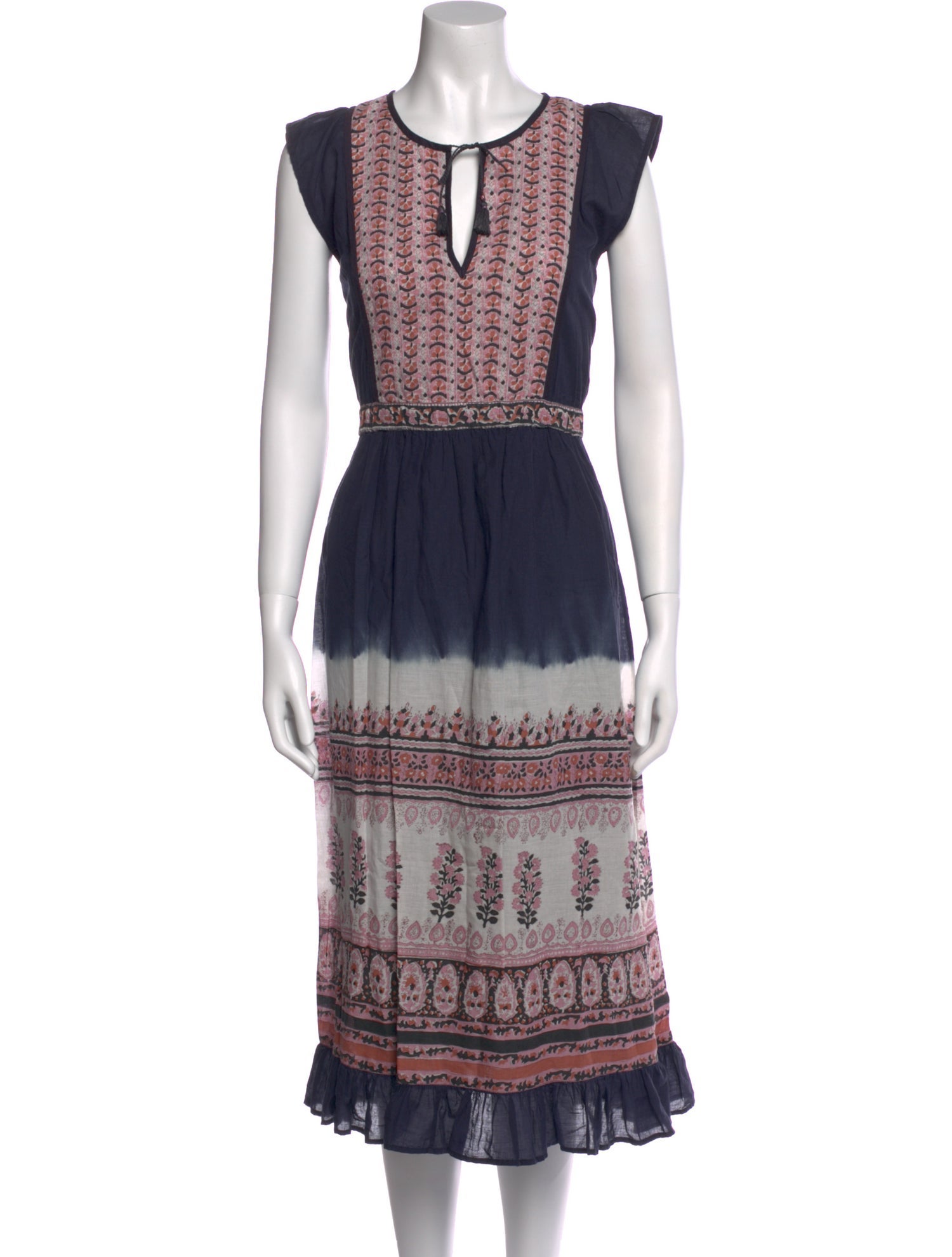 Ulla Johnson Printed Midi Length Dress