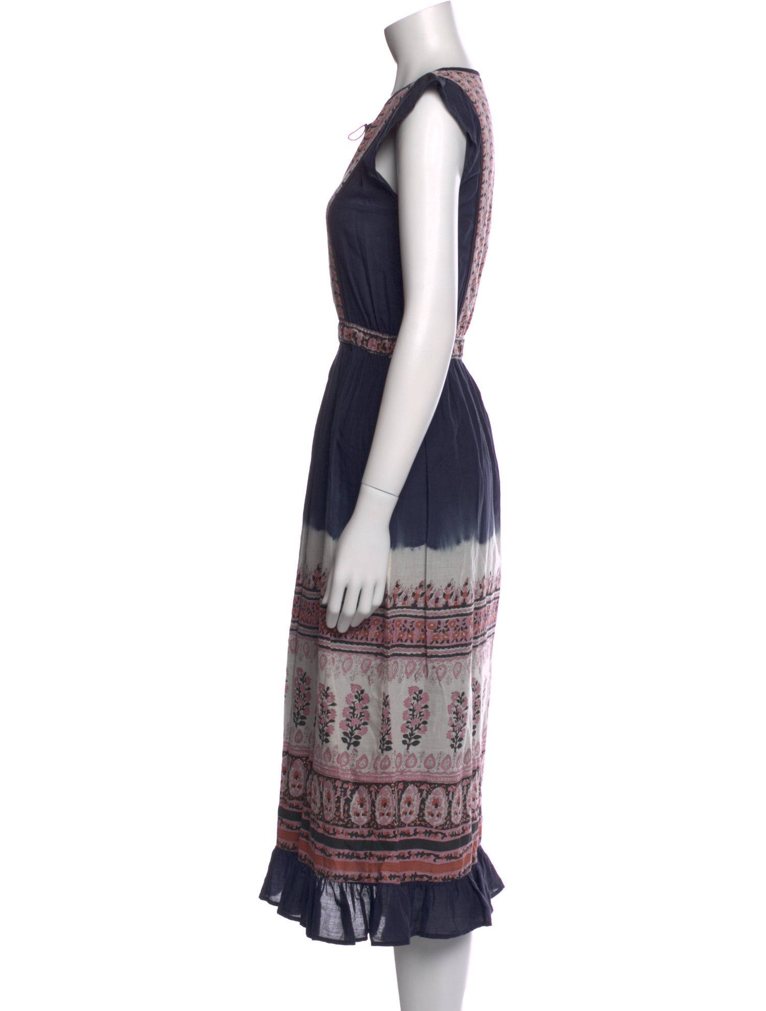 Ulla Johnson Printed Midi Length Dress