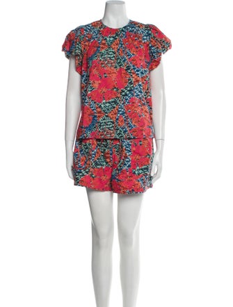 Ulla Johnson Printed Short Set