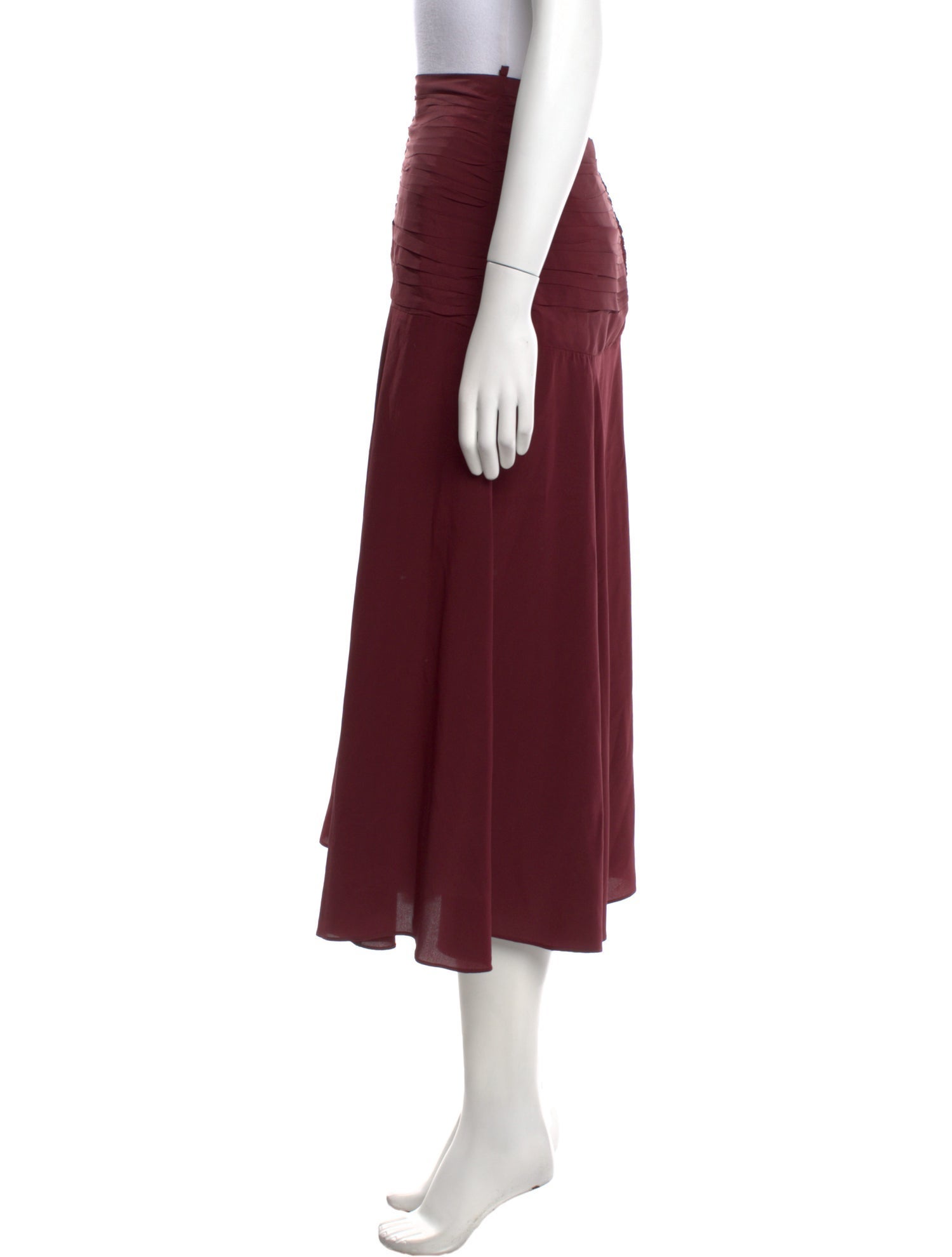 Ulla Johnson Silk Midi Length Skirt