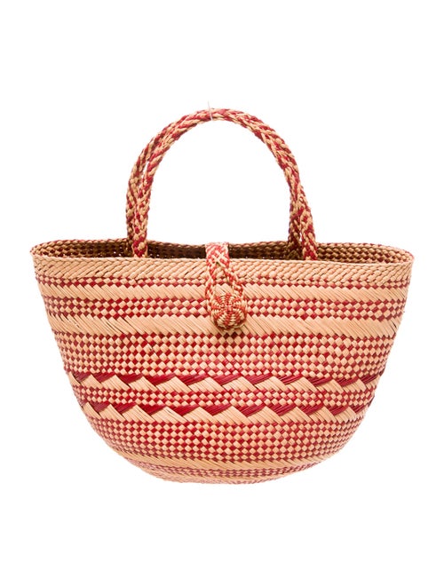 Ulla Johnson Straw Top Handle Bag