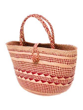 Ulla Johnson Straw Top Handle Bag