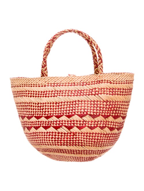 Ulla Johnson Straw Top Handle Bag