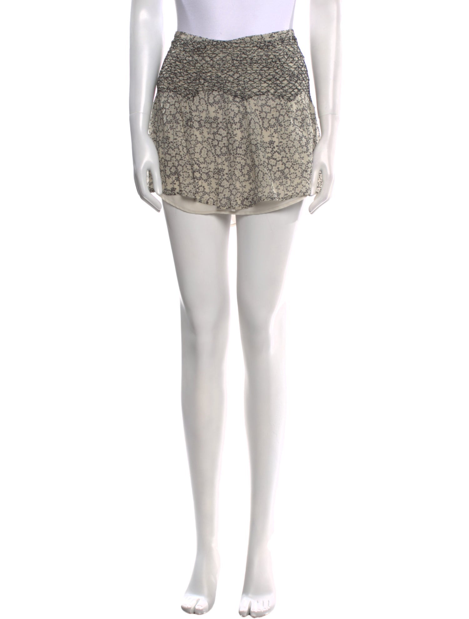 Ulla Johnson Silk Mini Skirt