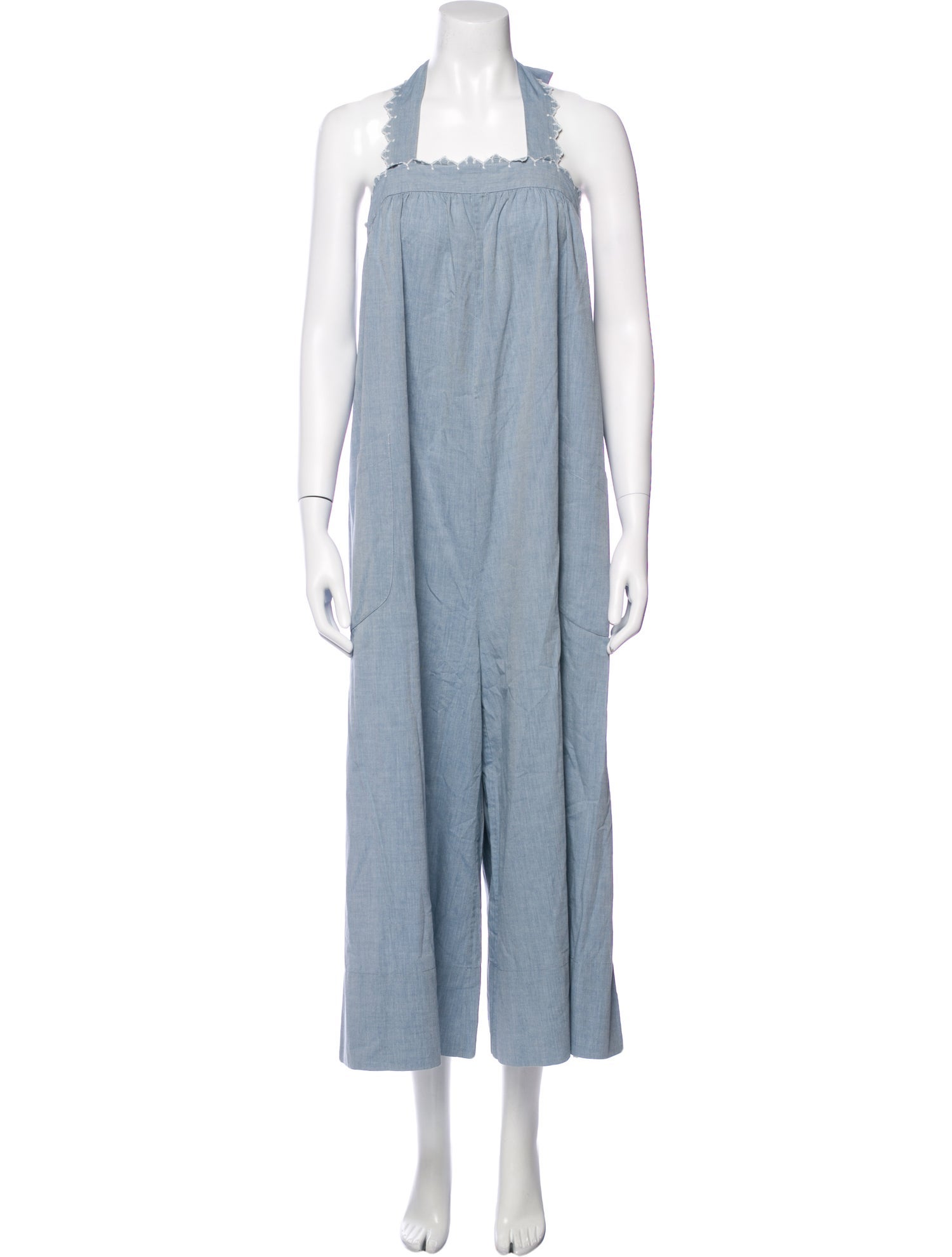 Ulla Johnson Square Neckline Jumpsuit
