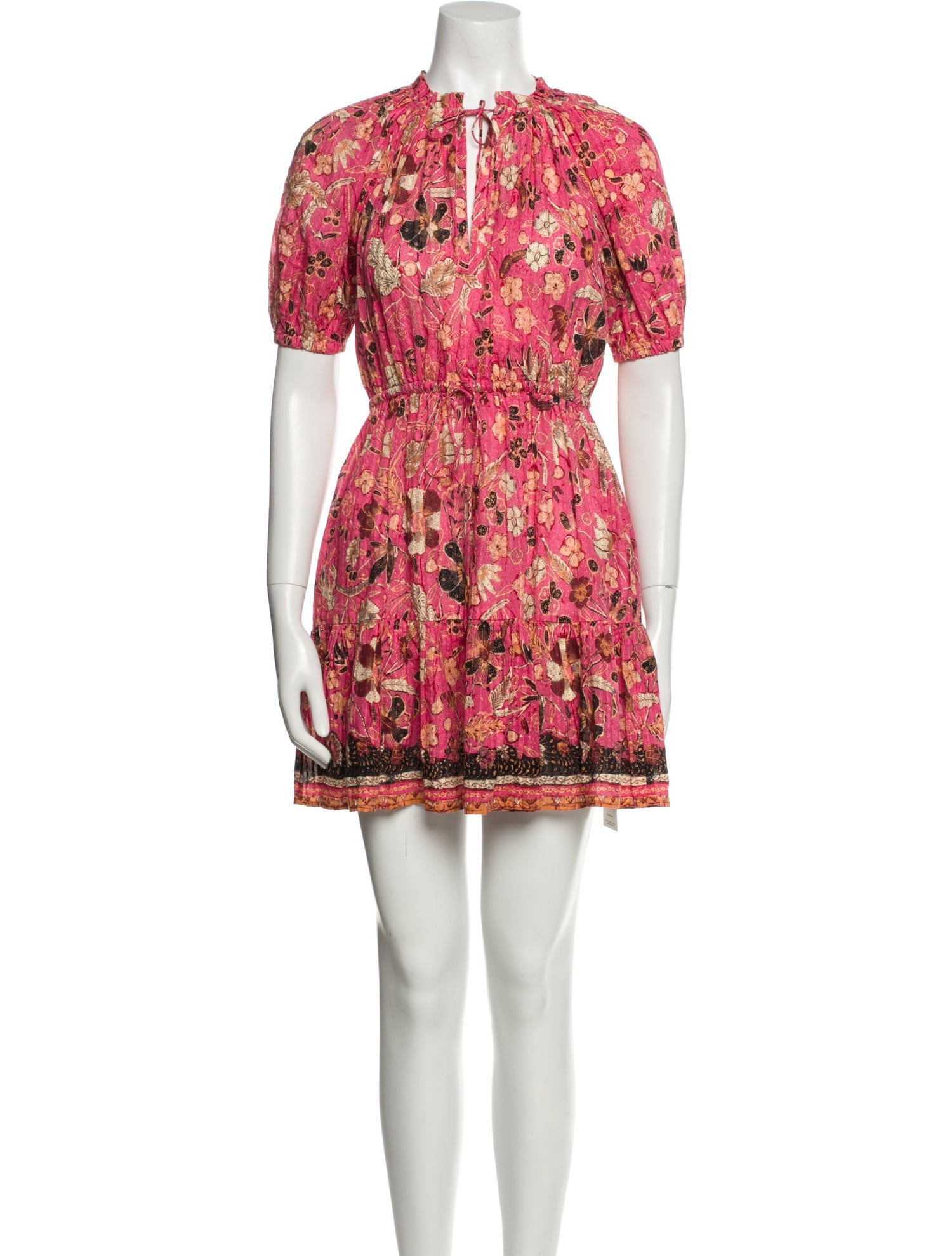 Ulla Johnson Floral Print Mini Dress